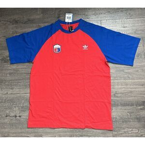 RARE -‎ Adidas ORIGINALS Philippines Red Blue Shirt Loose Fit Size XL